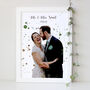 Personalised Wedding Portrait Print Gift, thumbnail 1 of 3