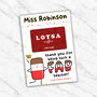 Personalised 'Fab Teacher' Gift Card Holder, thumbnail 1 of 2