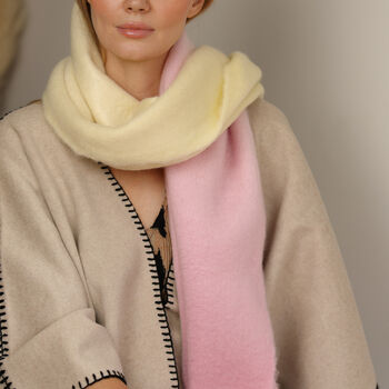 Luxury Pastel Winter Scarf For Her, 3 of 11