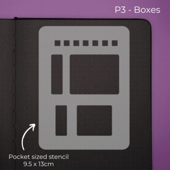 The Bestseller Collection: Pocket Journal Stencils, 3 of 7