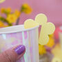 Daisy Shaped Drink Toppers Made From Acrylic, thumbnail 1 of 7