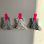 Grey Organic Cotton Baby Bootie, thumbnail 5 of 5