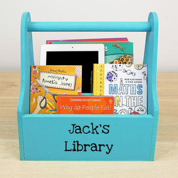 Personalised Kids Book Caddy, 2 of 3