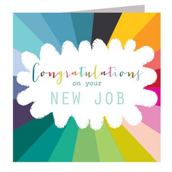 New Job Congratulations Card, 2 of 5