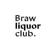 Braw Liquor Club Workmark logo