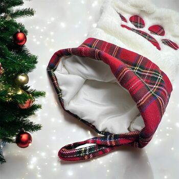 Personalised Pet Paw Christmas Stocking, 3 of 3