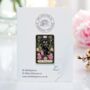 Floral The Black Cat Tarot Card Enamel Pin Badge, Friendship Gift, Botanical Cat Brooch, thumbnail 1 of 8