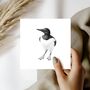 Guillemot Bird – Coastal Wildlife Greeting Card, thumbnail 1 of 6