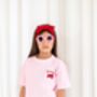 Personalised Embroidered Summer Strawberry T Shirt, thumbnail 8 of 9