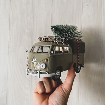 Large Campervan With Christmas Tree, 2 of 2