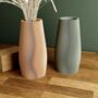 Large Muted Green 'Tidal' Vase For Dried Flowers, thumbnail 2 of 12