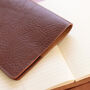Personalised Italian Leather Notebook | Undated Diary, thumbnail 6 of 8