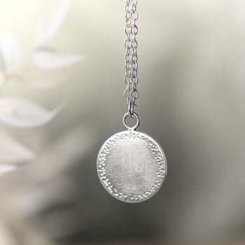 Sterling Silver Dappled Sunlight Necklace, 2 of 4