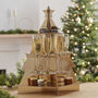 Gold 3D Christmas Tree Treat And Drinks Stand, thumbnail 1 of 3