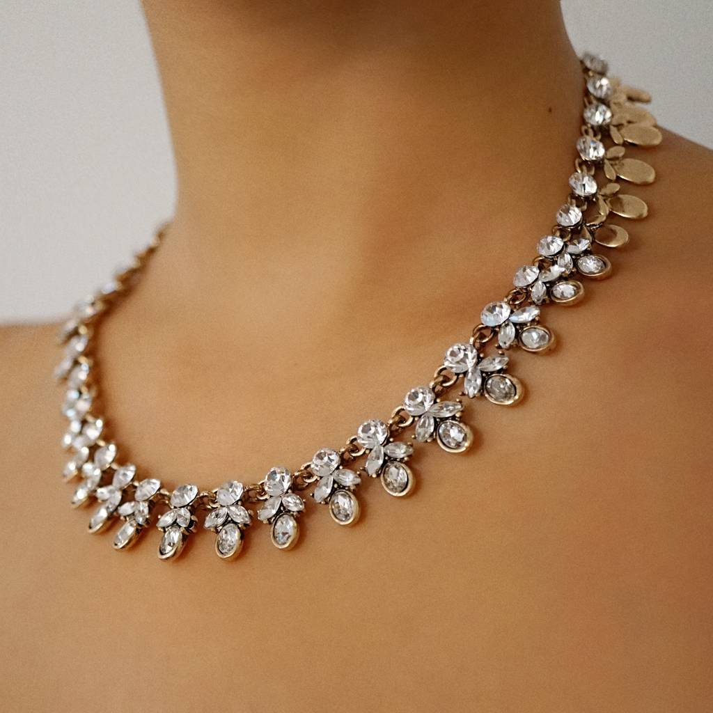 sofia statement necklace by nikita by niki ® | notonthehighstreet.com