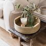 Natural Black Sandstone Dining Table Rope Tray, thumbnail 2 of 7