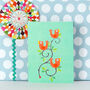 Mini Singing Birds Card, thumbnail 1 of 4