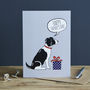 Springer Spaniel Father's Day Card, thumbnail 2 of 4