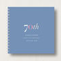 Personalised 70th Birthday Memory Book Or Album, thumbnail 10 of 12