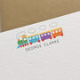 Personalised Train Correspondence Cards / Notelets, thumbnail 2 of 7