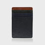 Personalised Stick On Premium Leather Card Holder, thumbnail 3 of 4