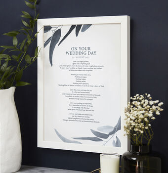 Contemporary Botanical Use Your Own Words Print, 3 of 10