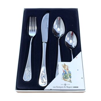 Beatrix Potter Peter Rabbit Childrens S/S Cutlery Set, 8 of 12