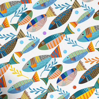 Fish Wrapping Paper, 2 of 2
