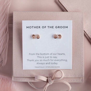 Mother Of The Groom Earring Studs, 4 of 5