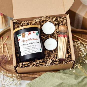 Christmas Personalised Scented Candle Gift For Mum, Presents For Mum, 3 of 10