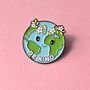 Be Kind World Earth Enamel Pin Badge, thumbnail 1 of 4