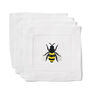 Embroidered Insect Napkins, thumbnail 8 of 8