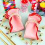 Eat, Drink And Be Merry Christmas Napkin Rings, thumbnail 2 of 2