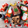 'Santa' Double Chocolate Marshmallows And Tea, thumbnail 2 of 2