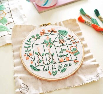 Let It Grow Embroidery Kit, 2 of 3