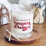 Merry Christmas Personalised Candle Gift, thumbnail 1 of 2