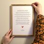 Original Love Poem Print, thumbnail 4 of 7