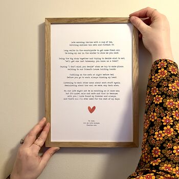 Original Love Poem Print, 4 of 7