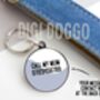 Boston Terrier Outline ID Tag, thumbnail 3 of 4