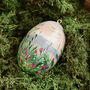 Hand Painted Easter Egg Decoration Meadow Two, thumbnail 3 of 6