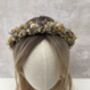 Wedding Dried Flower Crown Headband, thumbnail 9 of 10