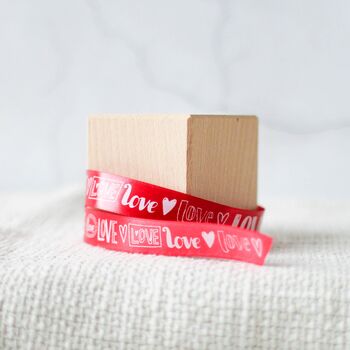 Giftwrap Ribbon, Love, 15mm, 6 of 7