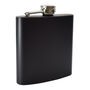 Monogram Wedding Party Hip Flask, thumbnail 7 of 12