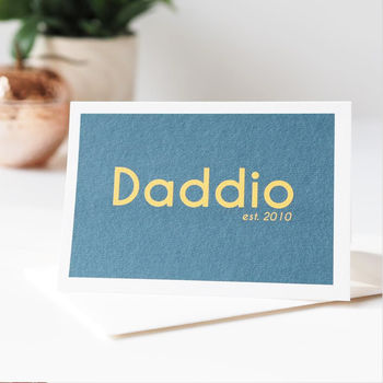 Personalised Daddio Father's Day Card, 3 of 4