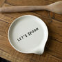 Let's Spoon Ceramic Spoon Rest, thumbnail 1 of 3