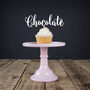 Personalised Acrylic Flavour Cup Cake Topper, thumbnail 2 of 6