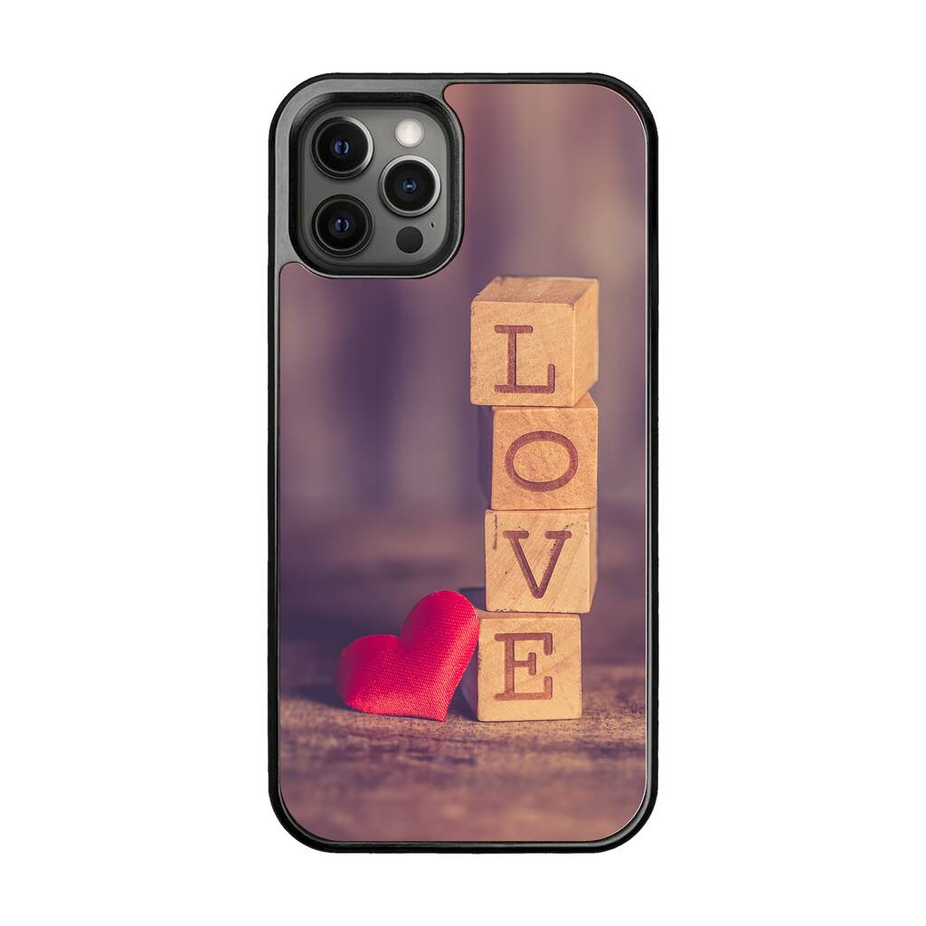 Valentine's Heart iPhone Case By Towpath Trinkets