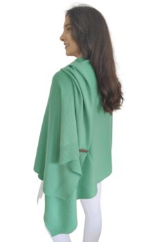 Jade Green 100% Cashmere Wrap Gift Boxed, 5 of 8
