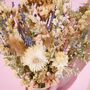 The Pearly Prairie Dried Flower Baked Blossom Bridesmaid Bouquet, thumbnail 2 of 4