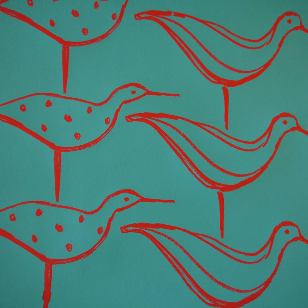 Ducks In A Row Wallpaper By Sharon Jane Studio | notonthehighstreet.com